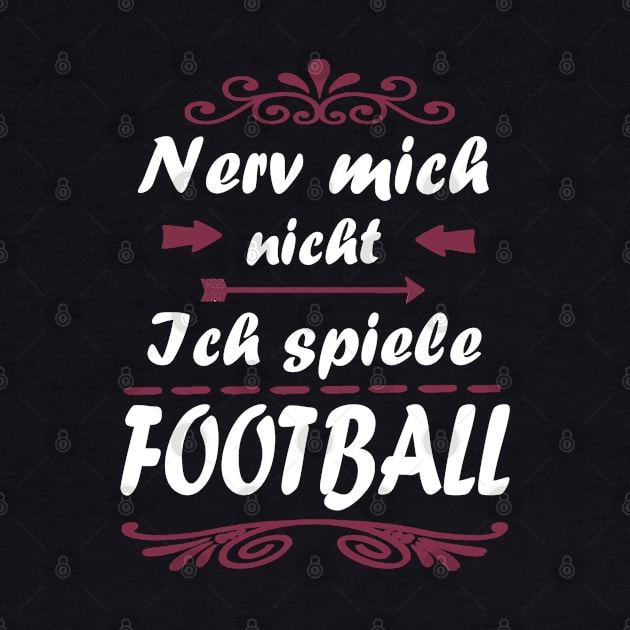 American Football Touchdown Geschenk Mädchen by FindYourFavouriteDesign